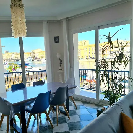 Grand 109m2 Vue Sur Quai Centre Ville,wifi Apartment Sete