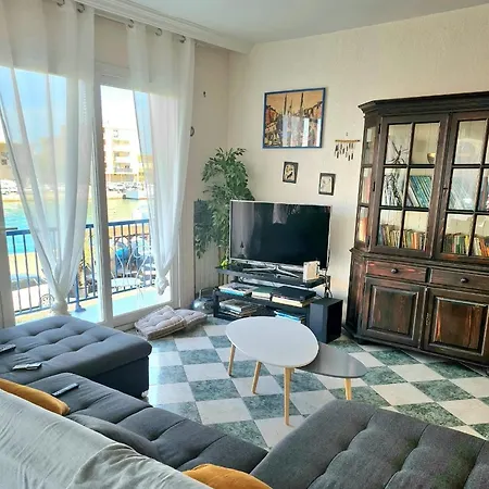 Apartment Grand 109m2 Vue Sur Quai Centre Ville,wifi Sete